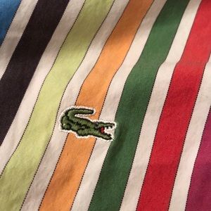 Lacoste Rainbow Button Down #10buckbargain